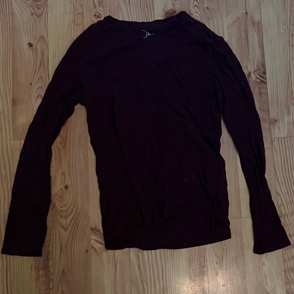 Marc Anthony burgundy long sleeve